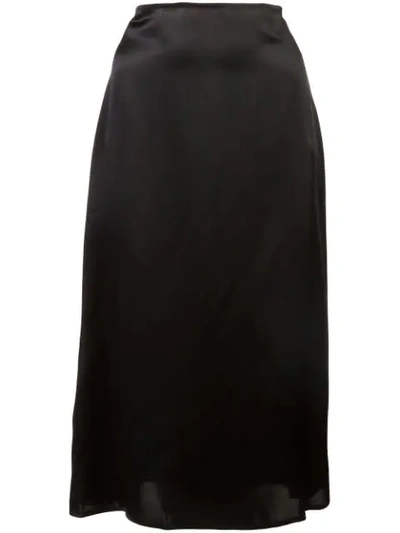 Reformation Violetta Skirt In Black