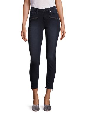Paige 'jane' Zip Detail Ultra Skinny Jeans (abrielle No Whiskers ...