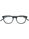Saint Laurent Round Frame Glasses In Black