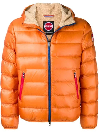 Colmar Zipped Padded Jacket - Orange