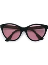 Gucci Square Tinted Sunglasses In Black