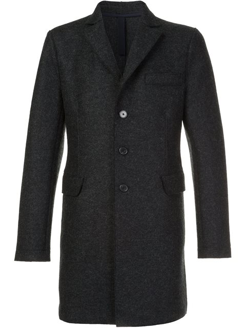 Harris Wharf London Buttoned Single Breasted Coat | ModeSens