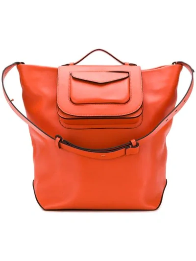 Stée Pouch Pocket Shoulder Bag - Orange