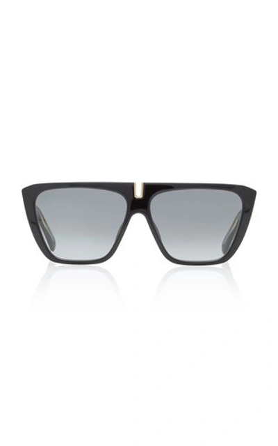 Givenchy Oversized Acetate Square-frame Sunglasses In Black