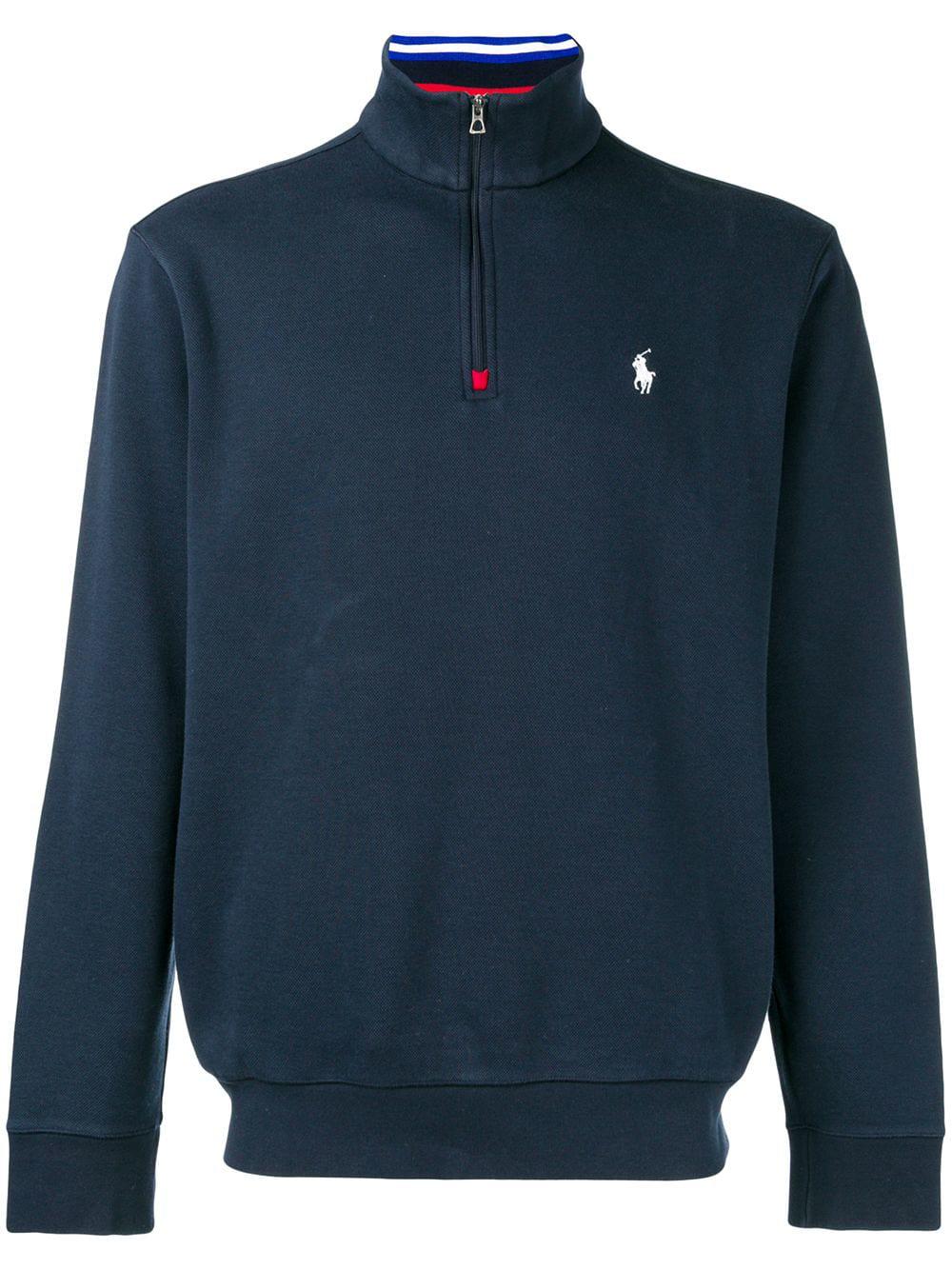 quarter zip with polo
