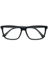 Gucci Classic Square Glasses In Black