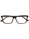 Gucci Eyewear Tortoiseshell-effect Square Glasses - Brown