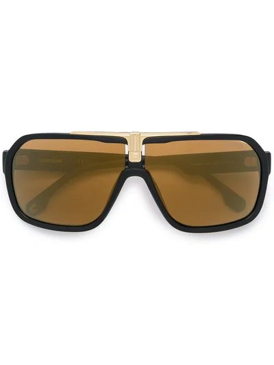 Carrera Aviator Tinted Sunglasses In Black