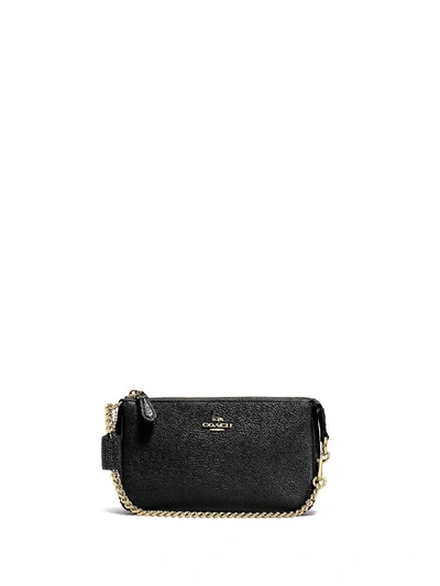 Coach Nolita Wristlet 19 In Black