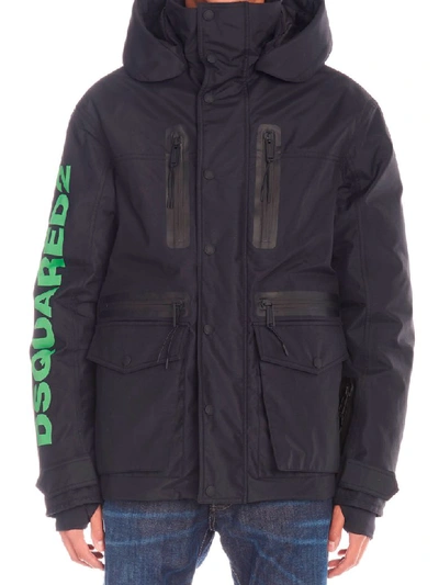 Dsquared2 Parka In Black