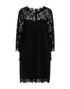 Ermanno Scervino Short Dresses In Black