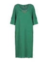 Jijil Short Dresses In Green