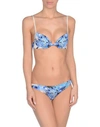 Roberto Cavalli Beachwear Bikinis In Bright Blue