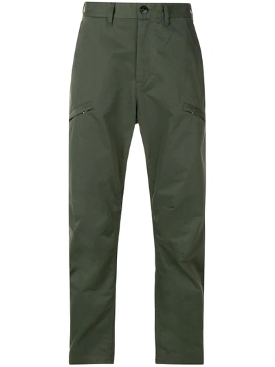 Stone Island Shadow Project Wide Trousers - Green