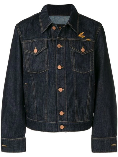 Vivienne Westwood Anglomania Loose Fitted Denim Jacket In Blue