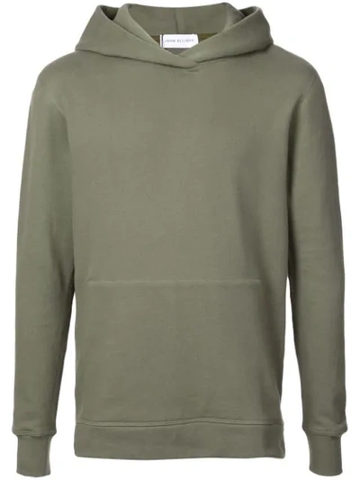 John Elliott Classic Hoodie In Green