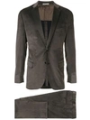 Corneliani Corduroy Slim-fit Suit - Neutrals