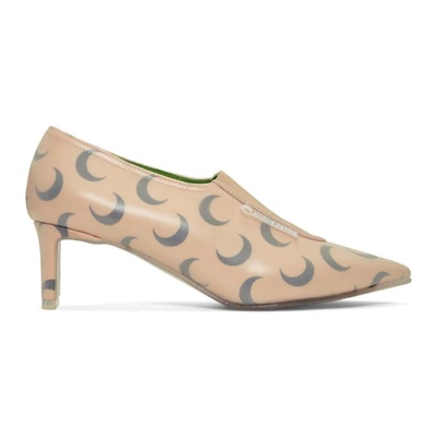 Marine Serre Ssense Exclusive Pink Nicholas Kirkwood Edition Moon Heels