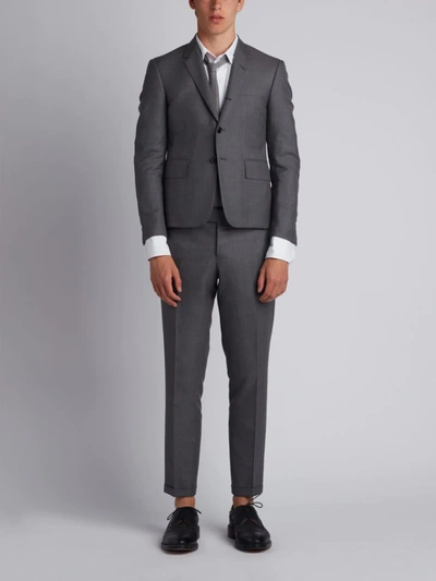 Thom Browne Classic Plain Weave Suit In Super 120s Wool In Grey