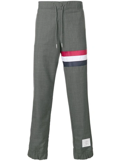 Thom Browne Men's Grey Wool Pants