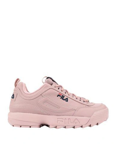 Fila Sneakers In Pastel Pink