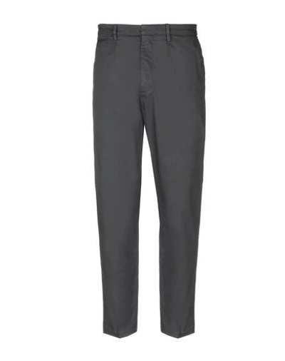 Dondup Pants In Steel Grey