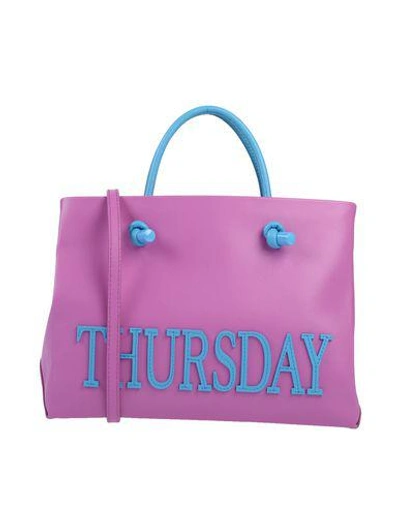 Alberta Ferretti Handbag In Light Purple