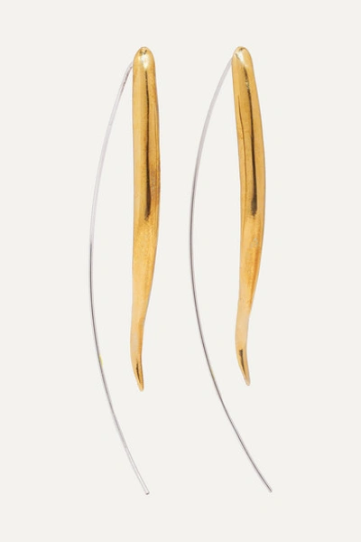 Ariana Boussard-reifel Kalahari Gold-tone And Silver Earrings