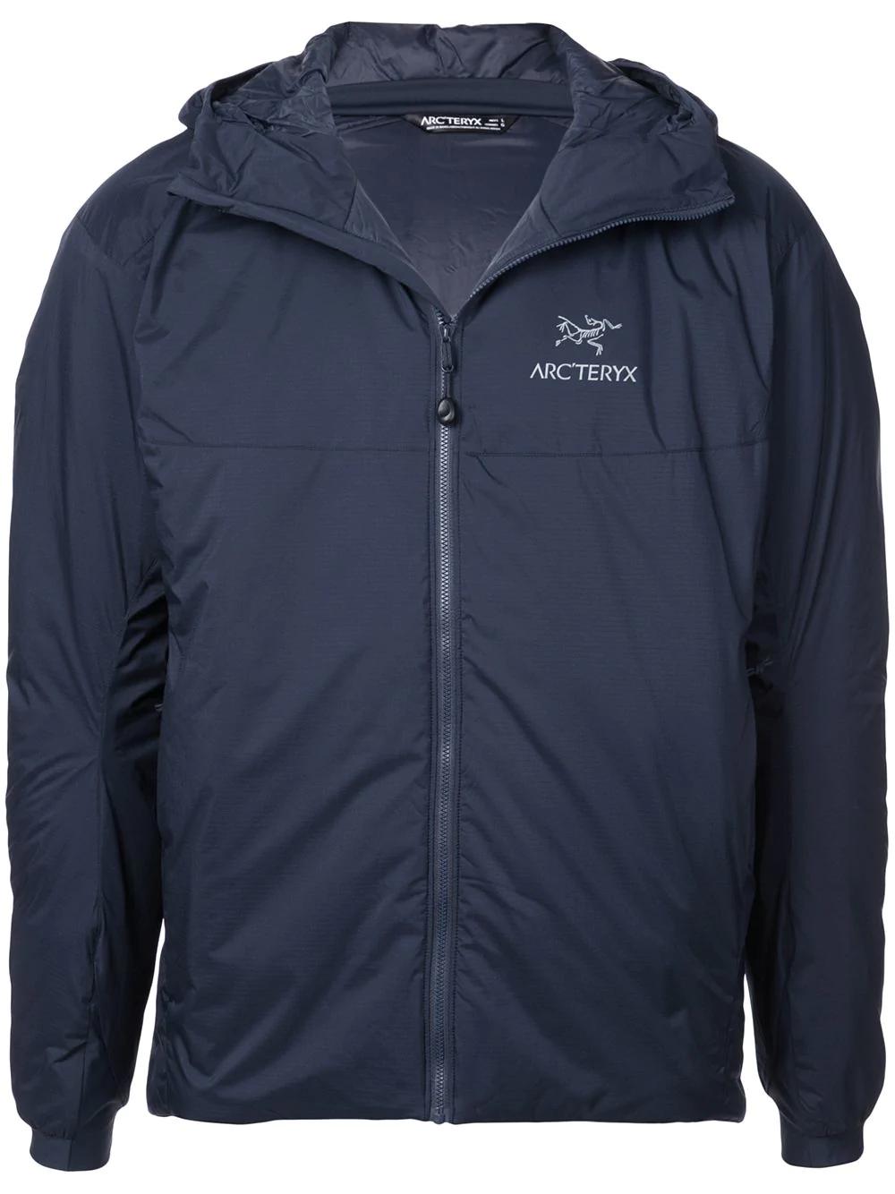 Arc'teryx Logo Rain Jacket In Blue | ModeSens