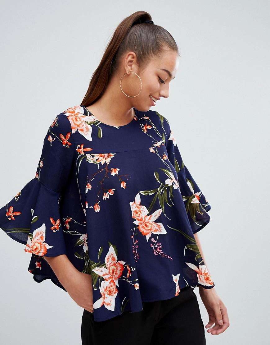 ax paris navy floral