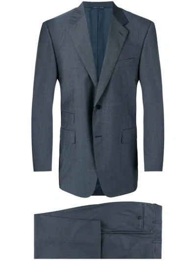 Canali Boxy Fit Suit - Blue