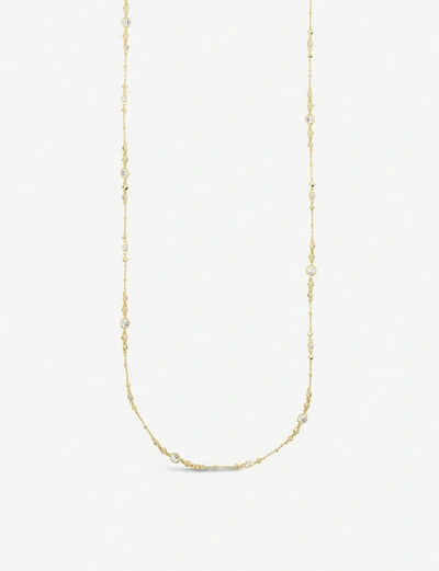 Kendra Scott Wyndham 14ct Gold-plated And Cubic Zirconia Necklace