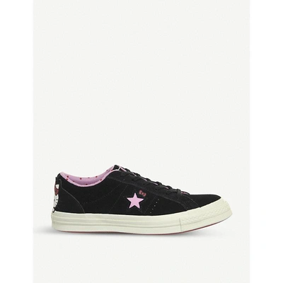 Converse Hello Kitty One Star Low-top Suede Trainers In Pink Hello Kitty