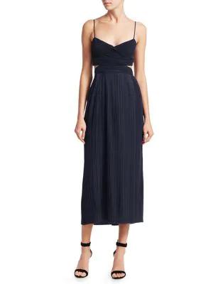 alc sienna pleated dress