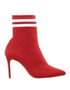 Schutz Ankle Boots In Brick Red