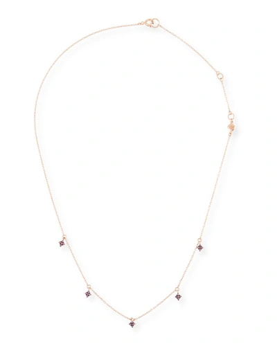 Stevie Wren 14k Northern Star Diamond Dangle Necklace