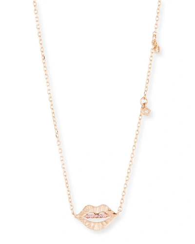Stevie Wren 14k Smooch Diamond & Dangle Pendant Necklace