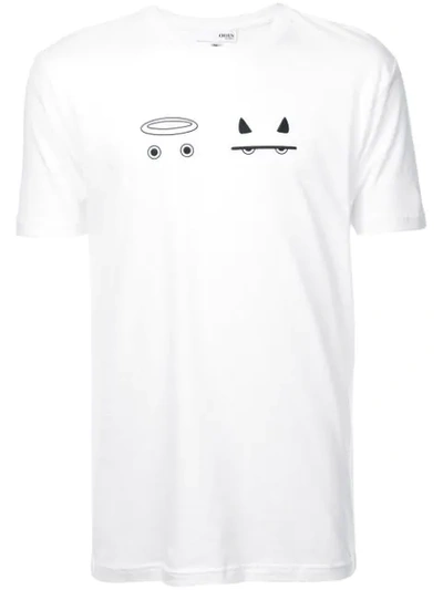 Odin Angel Devil T-shirt In White