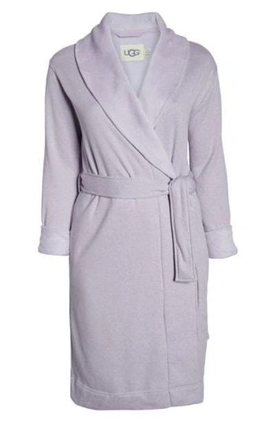 Ugg Duffield Ii Robe In Lavender Aura Heather