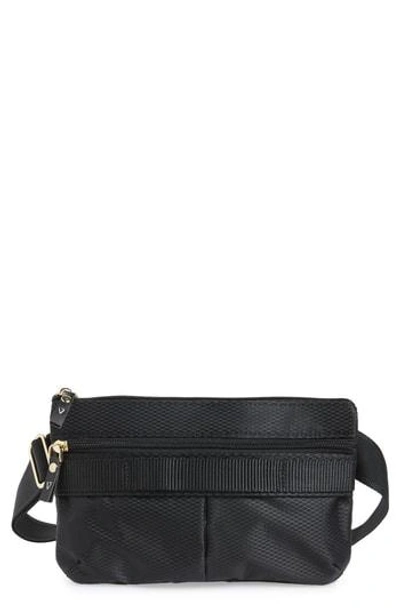 Andi Go Black Expandable Belt Bag