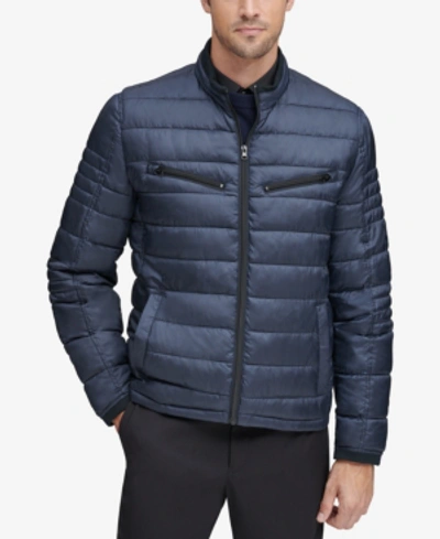 Marc New York Men's Grymes Channel Quilted Puffer Jacket In Ink
