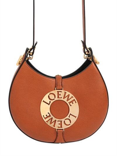 Loewe Small Joyce Leather Shoulder Bag, Tan | ModeSens