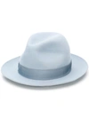 Borsalino Ribbon Hat In Blue