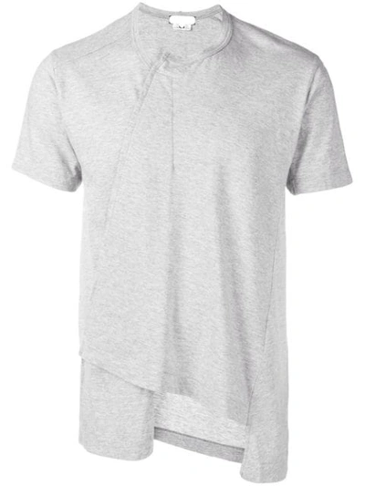 Comme Des Garçons Homme Deux Comme Des Garçons Homme Plus Asymmetric T-shirt - Grey