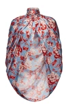 Magda Butrym Medford Silk Cape In Floral