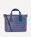 Liberty London Iphis Mini Marlborough Cross-body Tote Bag In Navy