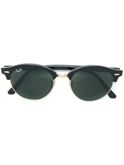 Ray Ban Clubround Sunglasses In Black