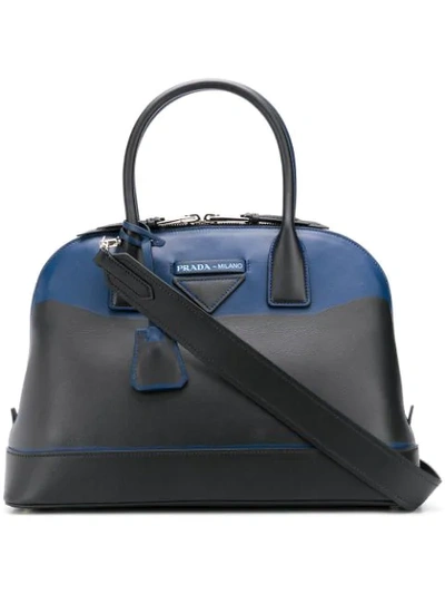 Prada Grosse 'mirage' Handtasche - Schwarz In Black