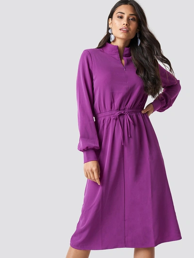 Moves Flovera Dress - Purple