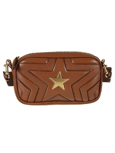 Stella Mccartney Stella Star Shoulder Bag In Cinnamon